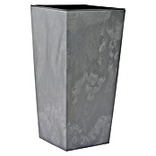 Siena Garden Pflanzsäule eckig Nizza Stone (Außenmaß (L x B x H): 40 x 40 x 75 cm, Kunststoff, Grau) | BAUHAUS