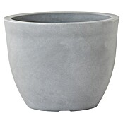 Siena Garden Pflanztopf Bristol (Außenmaß (Ø x H): 50 x 38,4 cm, Kunststoff, Grau) | BAUHAUS