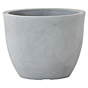 Siena Garden Pflanztopf Bristol (Außenmaß (Ø x H): 45 x 35 cm, Kunststoff, Grau) | BAUHAUS