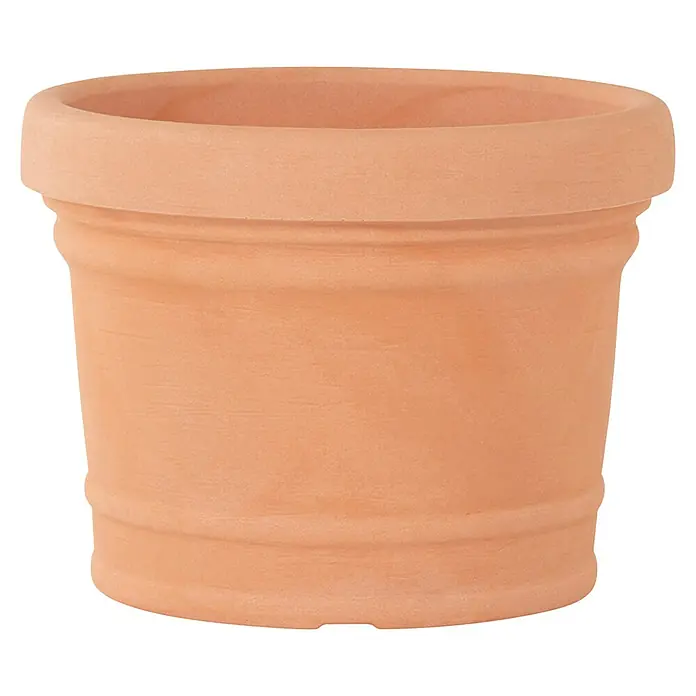 Siena Garden Pflanztopf Norah - Außenmaß (Ø x H): 60 x 43,8 cm, Kunststoff, Terrakotta - Terracotta-Blumentopf mit klassischem Design und rustikaler Oberfläche für Zimmer- und Gartenpflanzen. Ideal für eine natürliche Dekoration.