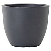 Siena Garden Pflanztopf Bristol (Außenmaß (Ø x H): 60 x 46 cm, Kunststoff, Anthrazit) | BAUHAUS