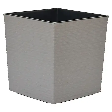 Pflanzkbel eckig Minnesota - Auenma (L x B x H): 55 x 55 x 55 cm,  Verbundwerkstoff, Schwarz online kaufen bei BAUHAUS