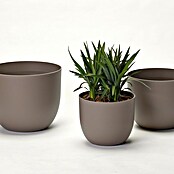 Pflanztopf Rio Greener (Außenmaß (Ø x H): 35 x 28 cm, Kunststoff, Taupe) | BAUHAUS
