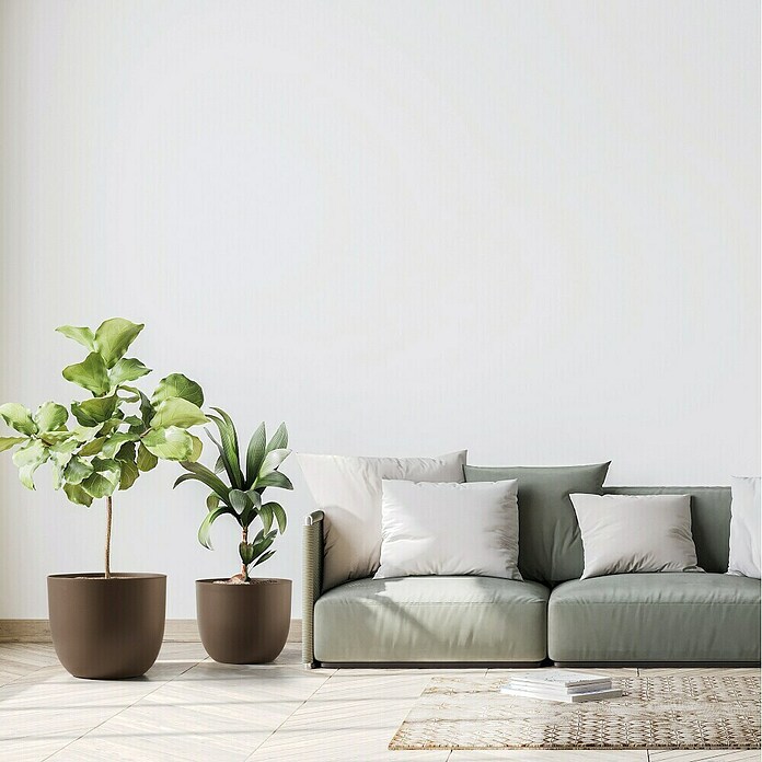 Pflanztopf Rio Greener (Außenmaß (Ø x H): 35 x 28 cm, Kunststoff, Braun) | BAUHAUS