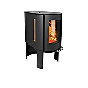 Aduro Kaminofen 23 (6,3 kW, Raumheizvermögen: 140 m³, Schwarz) | BAUHAUS