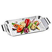 Dick Grillpfanne BBQ (L x B: 33 x 18,7 cm, Höhe: 2,5 cm, Edelstahl) | BAUHAUS