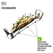 Dick Grillschale BBQ (L x B x H: 36 x 7,6 x 7,3 cm, Edelstahl) | BAUHAUS