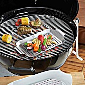 Dick Grillpfanne BBQ (L x B: 33 x 18,7 cm, Höhe: 2,5 cm, Edelstahl) | BAUHAUS