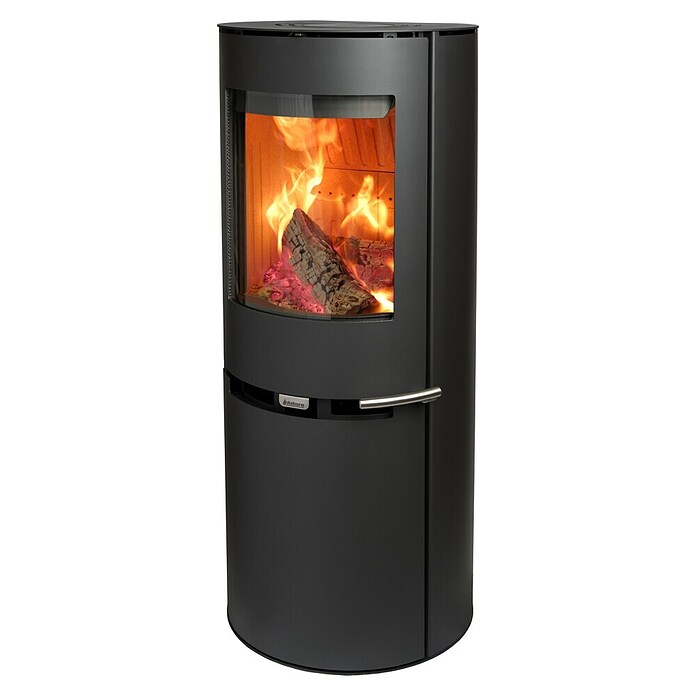 Aduro Kaminofen 9.8 (8 kW, Raumheizvermögen: 140 m³, Material Verkleidung: Stahl, Schwarz) | BAUHAUS