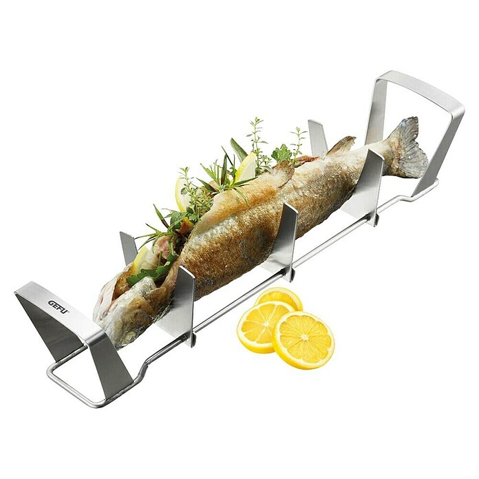 Dick Grillschale BBQ (L x B x H: 36 x 7,6 x 7,3 cm, Edelstahl) | BAUHAUS