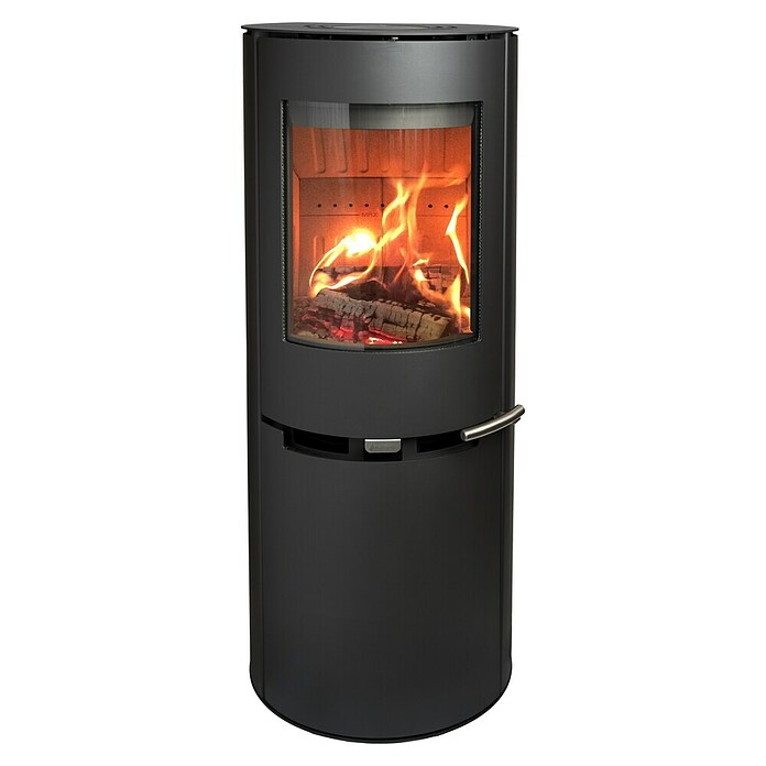 Aduro Kaminofen 9.8 (8 kW, Raumheizvermögen: 140 m³, Material Verkleidung: Stahl, Schwarz) | BAUHAUS