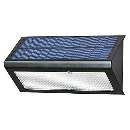 Arte confort Aplique solar para exterior con sensor Merope  (Detector de movimiento, 6 W, Color de luz: Blanco neutro, Negro)