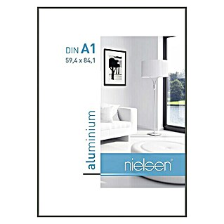 Nielsen Bilderrahmen Classic (Contrastgrau, 59,4 x 84,1 cm / DIN A1, Aluminium)