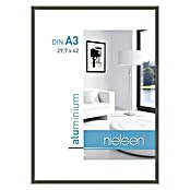 Nielsen Bilderrahmen Classic (Contrastgrau, 29,7 x 42 cm / DIN A3, Aluminium)