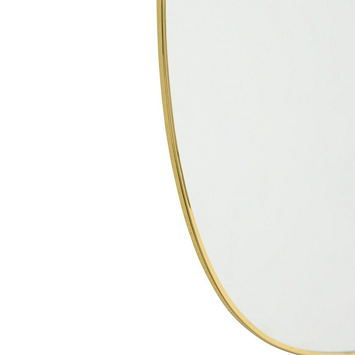 Espejo de pared Bode (44 x 73 cm, Dorado) | BAUHAUS