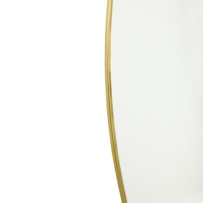 Espejo de pared Napoli (Diámetro: 100 cm, Dorado) | BAUHAUS