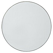 Espejo de pared Napoli (Diámetro: 100 cm, Negro) | BAUHAUS