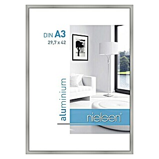 Nielsen Bilderrahmen Classic (Silber, 29,7 x 42 cm / DIN A3, Aluminium)
