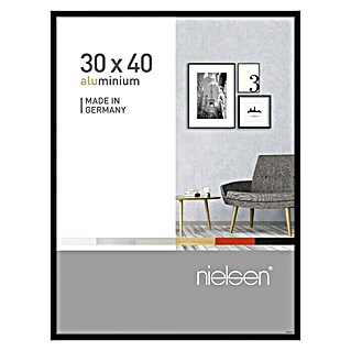 Nielsen Alurahmen Pixel (30 x 40 cm, Schwarz)