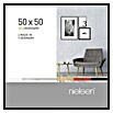 Nielsen Bilderrahmen Pixel (Schwarz, 50 x 50 cm, Aluminium)