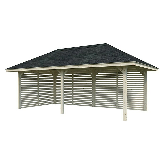 Palmako Pérgola Bianca Set 109 (L x An: 672 x 384 cm, Madera, Natural) | BAUHAUS