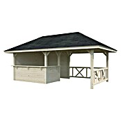 Palmako Pérgola Bianca Set 110 (L x An: 672 x 384 cm, Madera, Natural) | BAUHAUS