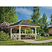 Palmako Pérgola Bianca Set 101 (L x An: 384 x 384 cm, Madera, Natural) | BAUHAUS