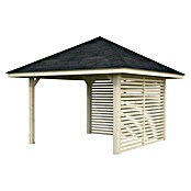 Palmako Pérgola Bianca Set 102 (L x An: 384 x 384 cm, Madera, Natural) | BAUHAUS