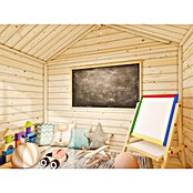 Palmako Caseta infantil Felix con terraza (L x An x Al: 112 x 180 x 169 cm, Madera, Marróm) | BAUHAUS