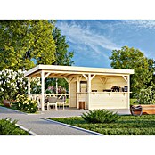 Palmako Pérgola Lenna Set 310 (L x An: 628 x 340 cm, Madera, Natural) | BAUHAUS