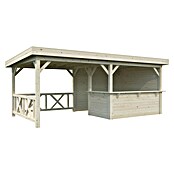 Palmako Pérgola Lenna Set 310 (L x An: 628 x 340 cm, Madera, Natural) | BAUHAUS