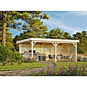 Palmako Pérgola Lenna Set 309 (L x An: 628 x 340 cm, Madera, Natural) | BAUHAUS