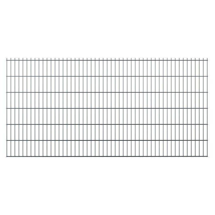Mattenzaun Vega 2D (Anthrazit, B x H: 2 500 x 1 230 mm, Stahl) | BAUHAUS