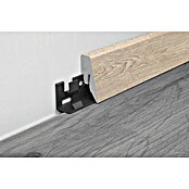 LOGOCLIC Podna kutna lajsna K40 C Manhattan  (2.600 x 19 x 40 mm, MDF, hrast Manhatten) | BAUHAUS