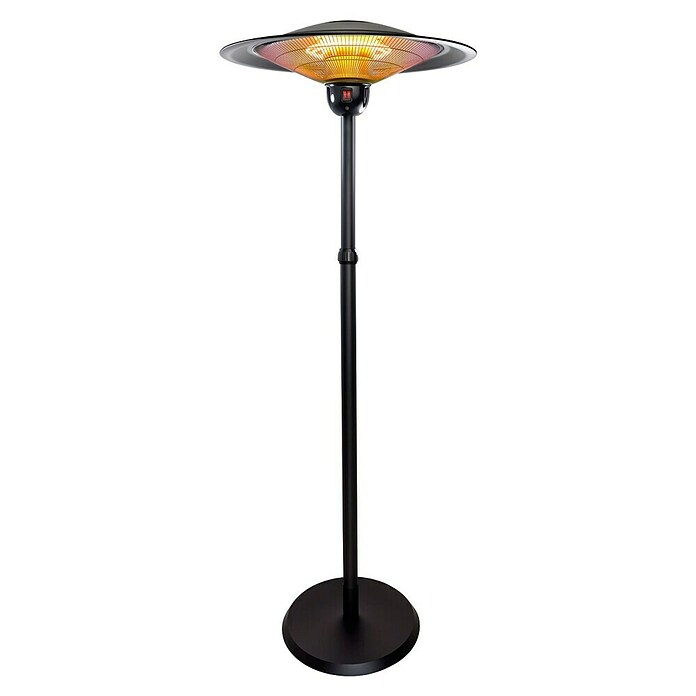 Rointe Estufa de pie infrarrojos Amber (20 x 20 x 80 cm, Negro) | BAUHAUS
