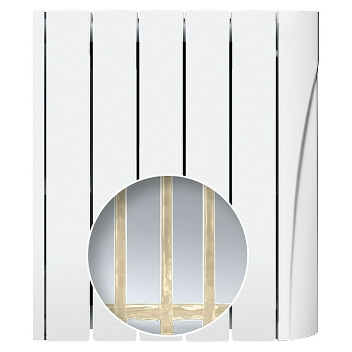 Voltomat Emisor térmico H WiFi II (500 W, Blanco, 9,5 x 34 x 57,5 cm, Fluido) | BAUHAUS