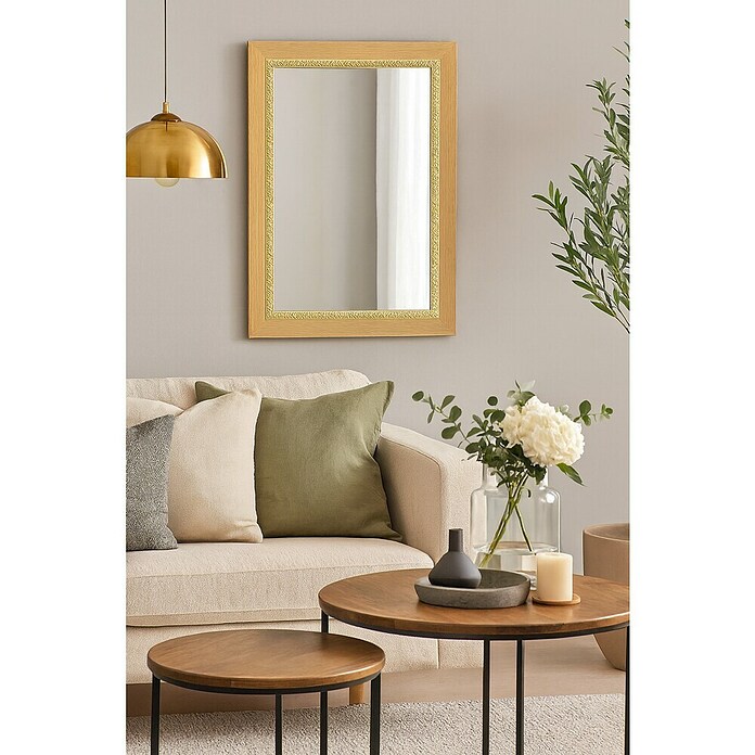 Espejo de pared Alhambra (60 x 84 cm, Roble) | BAUHAUS