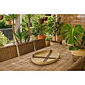 Bandeja decorativa Fibras (Ø x Al: 38 x 4 cm, Marrón/Negro, Alga marina, 1 pzs.) | BAUHAUS