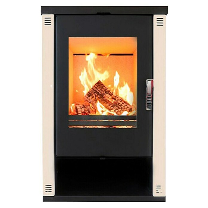 Prity Kamin na drva Verso Theia  (9 kW, Kapacitet grijanja prostorije: 200 m³, Bež) | BAUHAUS