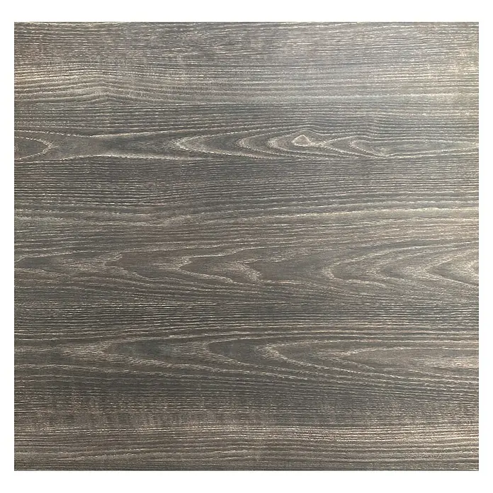 Garten-Tischplatte Feros - L x B x H: 70 x 70 x 1,2 cm, HPL, Quadratisch, Braun - Holzstrukturierte Wandfliese in dunkler Farbe, die eine warme und natürliche Atmosphäre schafft.\n