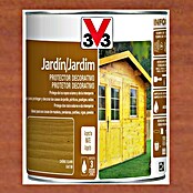 V33 Protección para madera decorativo Jardín exótico (750 ml, Mate)