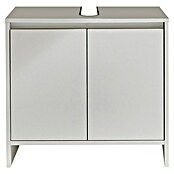 Basic Waschtischunterschrank Basic (28 x 60 x 55 cm, Weiß)