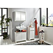 Basic Midischrank Basic (28 x 32 x 80 cm, Weiß)