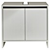 Basic Waschtischunterschrank Basic (28 x 60 x 55 cm, Weiß)