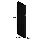 HJM Emisor térmico vertical WiFi AVA V (1.500 W, Negro, 10 x 42,1 x 150 cm, Cerámico) | BAUHAUS