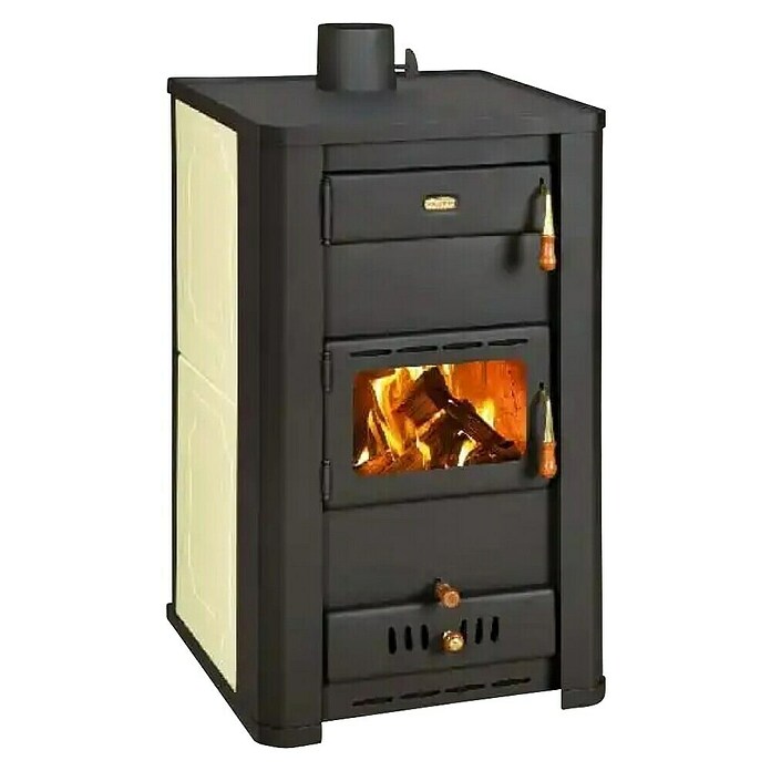 Prity Kamin na drva S3W21  (Snaga grijanja: 21 kW, Antracit) | BAUHAUS