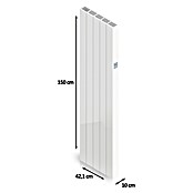HJM Emisor térmico vertical WiFi AVA V (1.500 W, Blanco, 10 x 42,1 x 150 cm, Cerámico) | BAUHAUS
