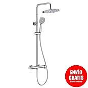 Roca Mitos Plus Sistema de ducha (Grifo monomando, Número de tipos de chorro: 1 ud., Cromo) | BAUHAUS