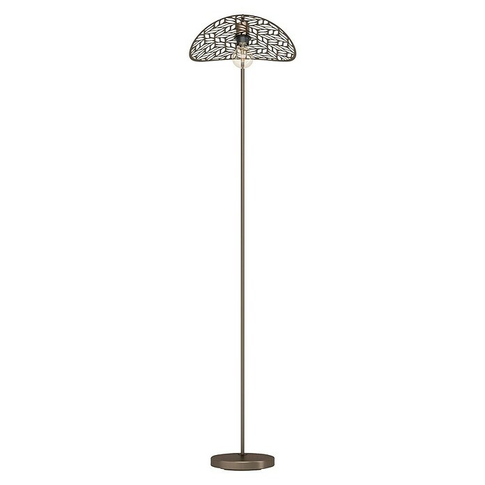 Eglo Vloerlamp SWABY (l x b x h: 51 x 40 x 160 cm, Brons, E27) | BAUHAUS