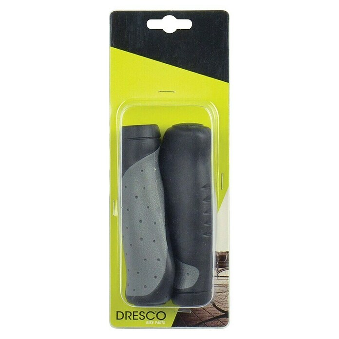 Dresco Ročaji za krmilo Ergo Grip  (Črna, Siva) | 2850 - Lenker/Griffe/Sättel | BDDM - Fahrradartikel | BDD - Autozubehör | BD - Autozubehör | B - Werkz/Masch/Maschzubeh/Auto | BAUHAUS